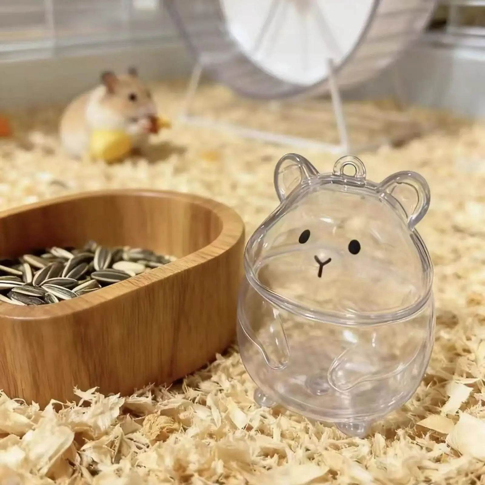 

Pet Hair Memorial Keepsake Container Memorial Bag Charm Cat Hair Storage Collection Key Chain Purse Backpack Wallet Car Rearview