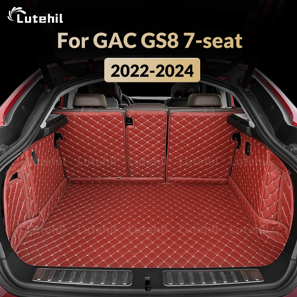 

Для GAC GS8 7-местный 2022 2023 2024 автоматический коврик для багажника с полным покрытием, автомобильный защитный коврик, грузовой вкладыш, аксессуары для интерьера