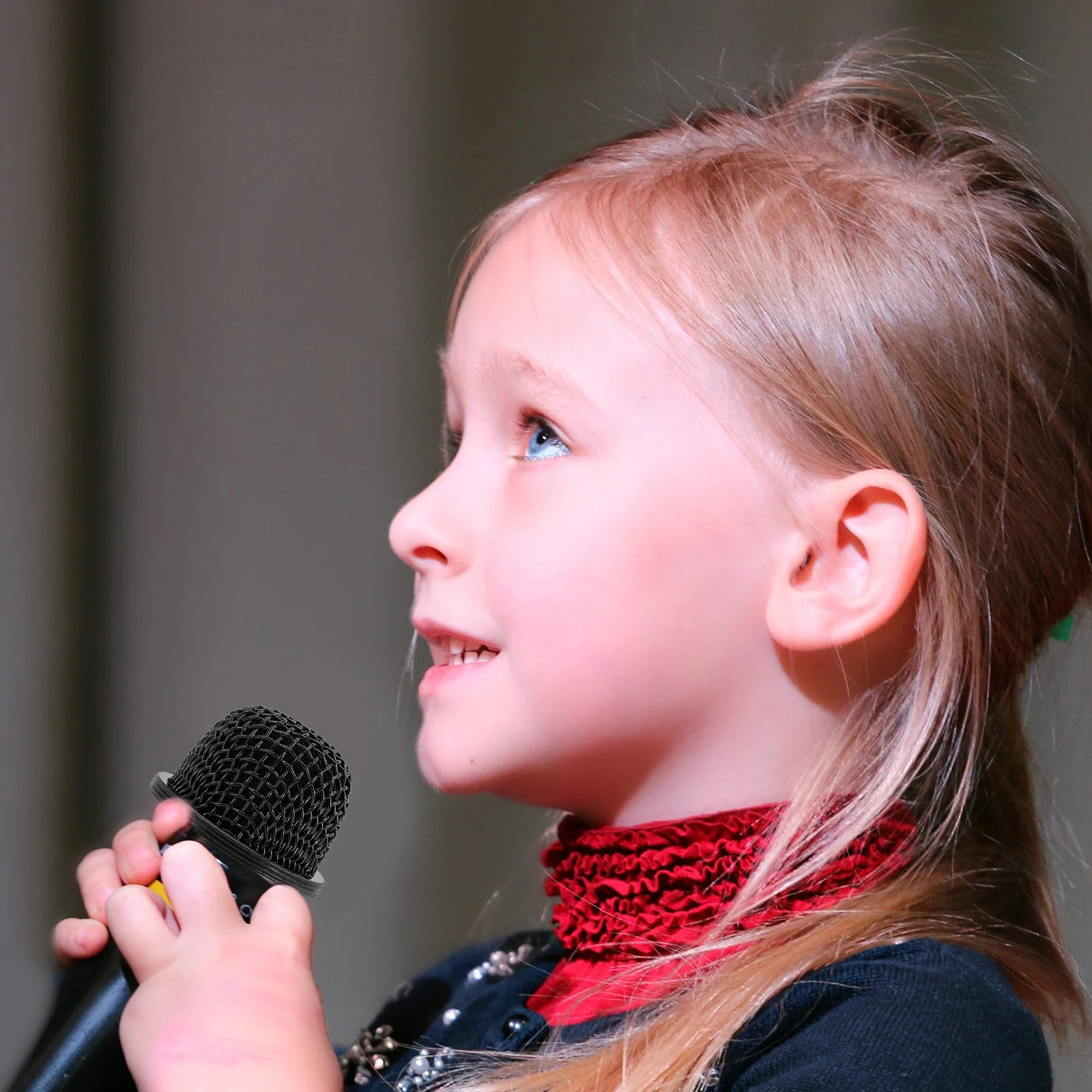 

Microphone Mesh Head Metal Grille Replacement Durable Mic Protector For Wireless Cored Mic Ktv Supplies Accessory