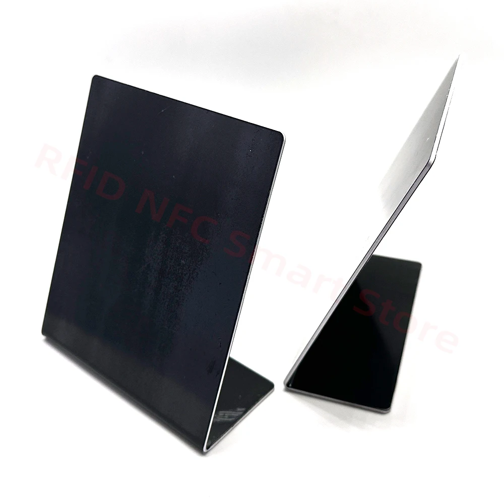 NFC 213 Table Display Stand 213 215 Chip 13.56Mhz 504Bytes PVC NFC Scan Code Restaurant Card Google Review Display Card