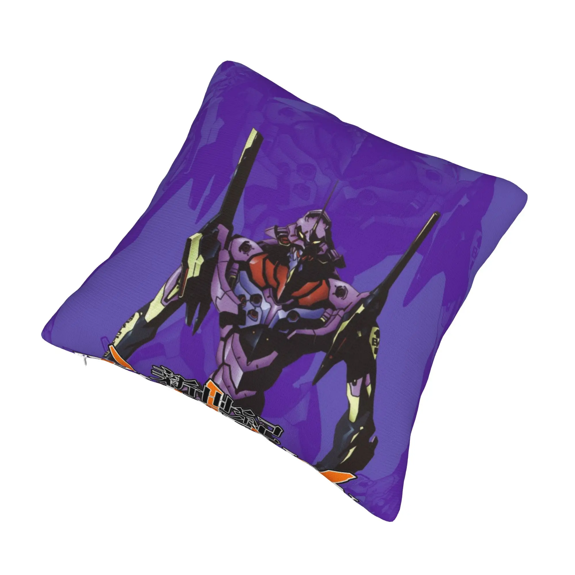 E-Evangelions Pillow Case 40x40cm Living Room Decoration Fashion Hip Hop EVA Anime Cushion Decoration Salon Square Pillowcase