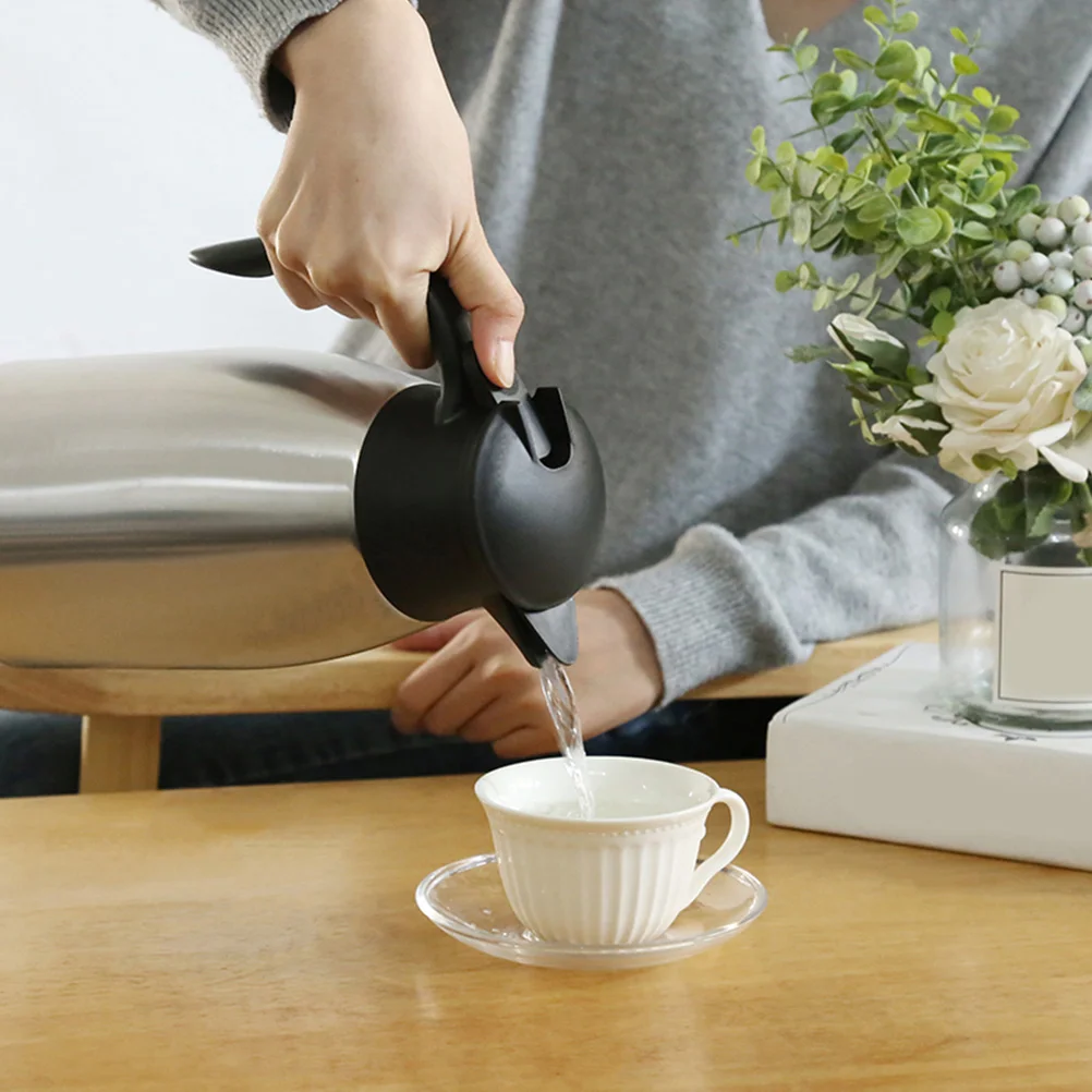 

Thermal Coffee Carafe Stainless Steel Insulated Large Capacity Hot Beverage Kettle For Home Office Hotel Camping Leakproof