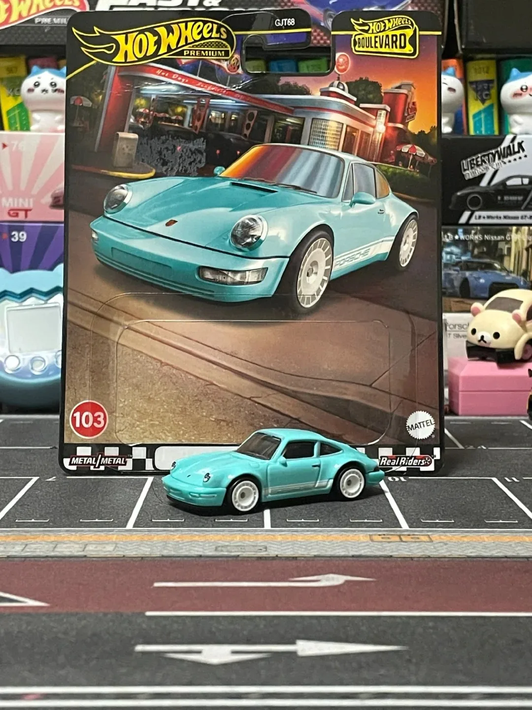 

Новая автомобильная культура Hot Wheel Garden Avenue 21964 Gjt 68, модель автомобиля из сплава, в наличии