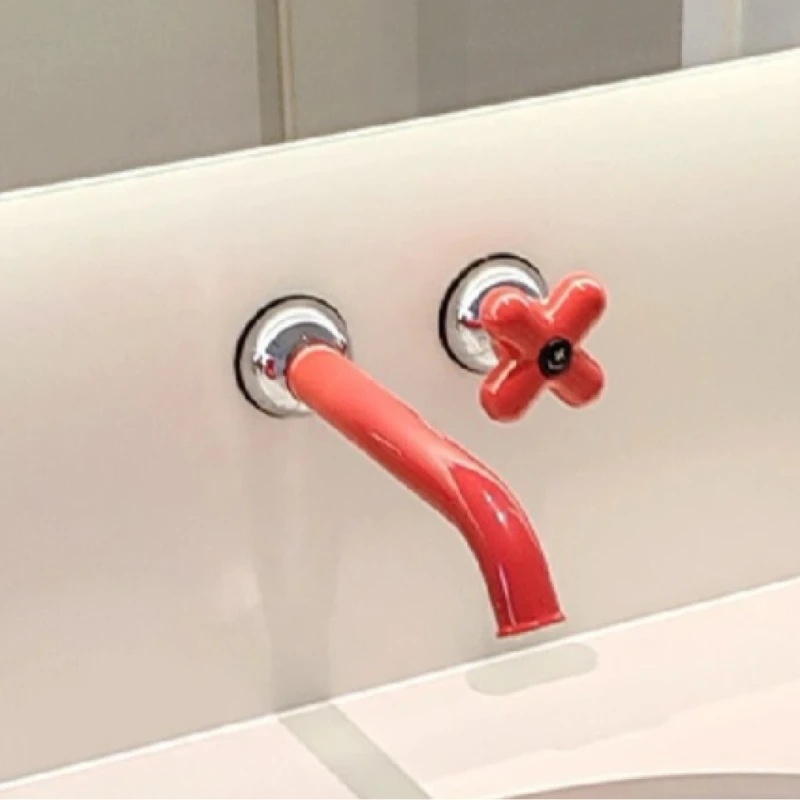 Candy faucet, cute red, no routines