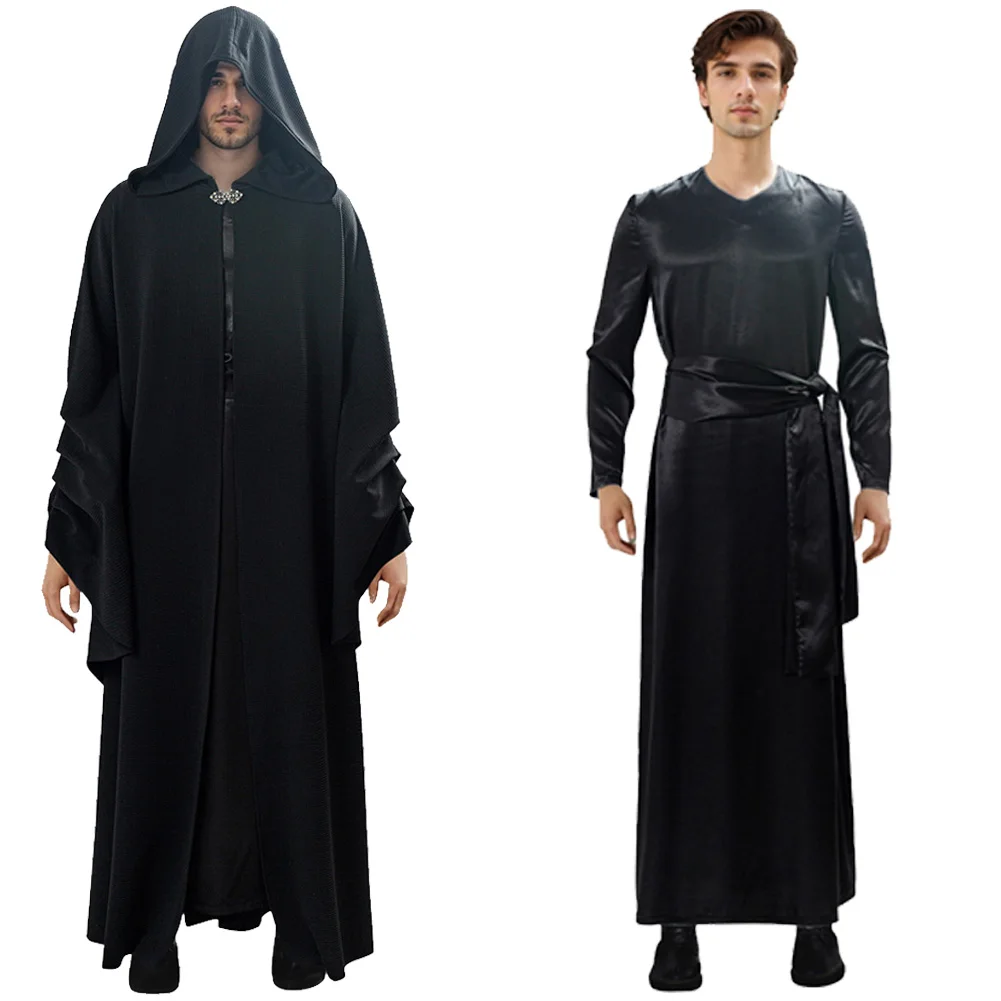 Palpatine Cosplay Rollenspiel Outfits Film Space Battle 9 Kostüm Männer Rollenspiel männliche Fantasie Phantasie verkleiden Party kleidung