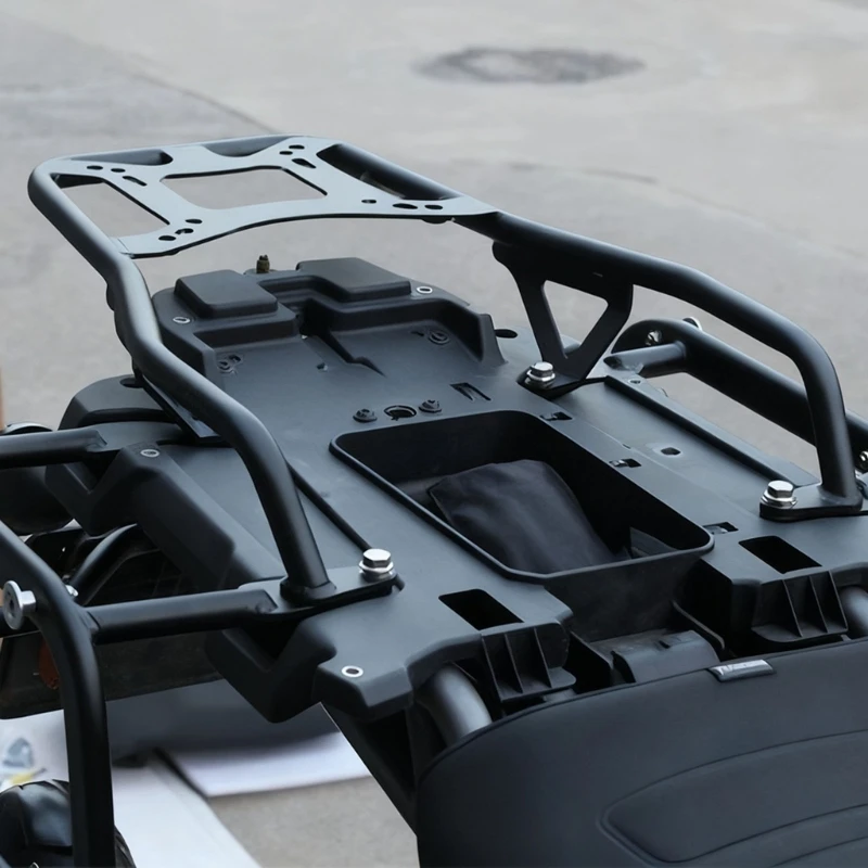 Weatherproof Motorcycle Cargo Heavy Duty Steel Frame Shock Absorption For Long Distance H9EE