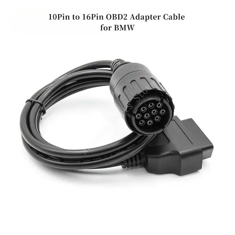 

Кабель-переходник OBD2, 10-контактный на 16-контактный для диагностического инструмента мотоцикла BMW ICOM D A2 A3