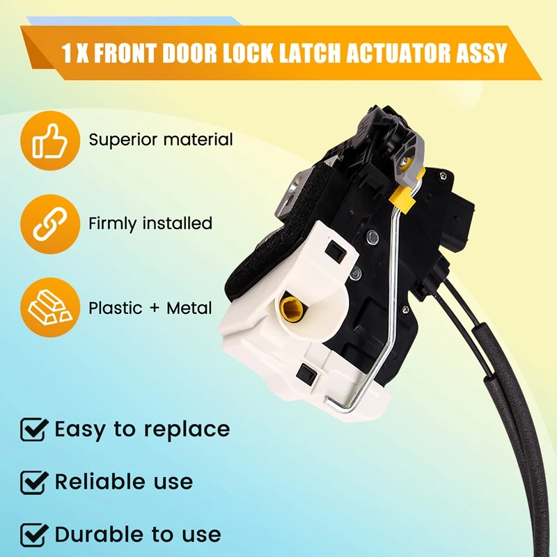 Left Front Door Lock Actuator 81310-4M700 For Kia K5 2014-2015 LHD Catch Door Manual Catch Motor Assembly 813104M700