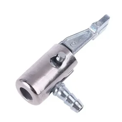 New General Bore Hose Car Truck Tyre Tire Inflator Valve Air Pump Clip Nozzle Metal Adapter Connector Car Inflatable Connector