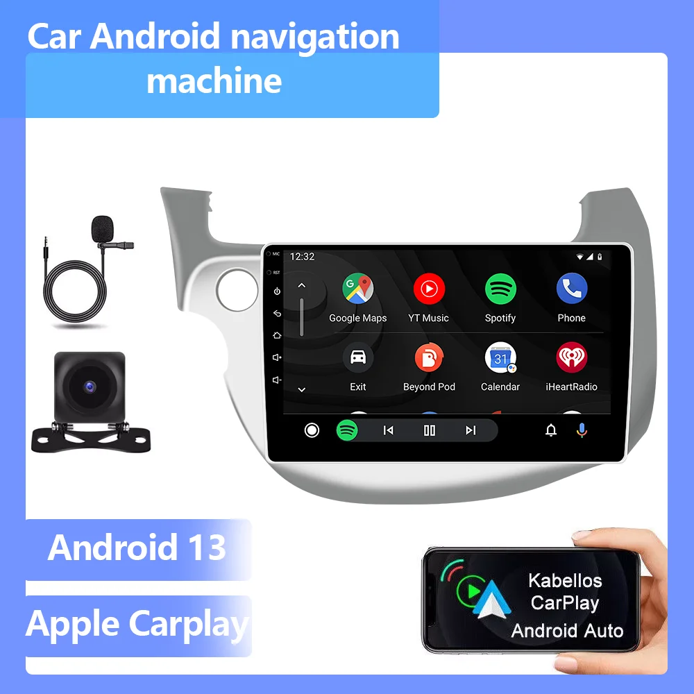 

10.1''Auto Stereo Radio For Honda FIT JAZZ 2007-2013 Multimedia Video Player GPS Navigation Carplay IPS Touch Screen Auto Stereo