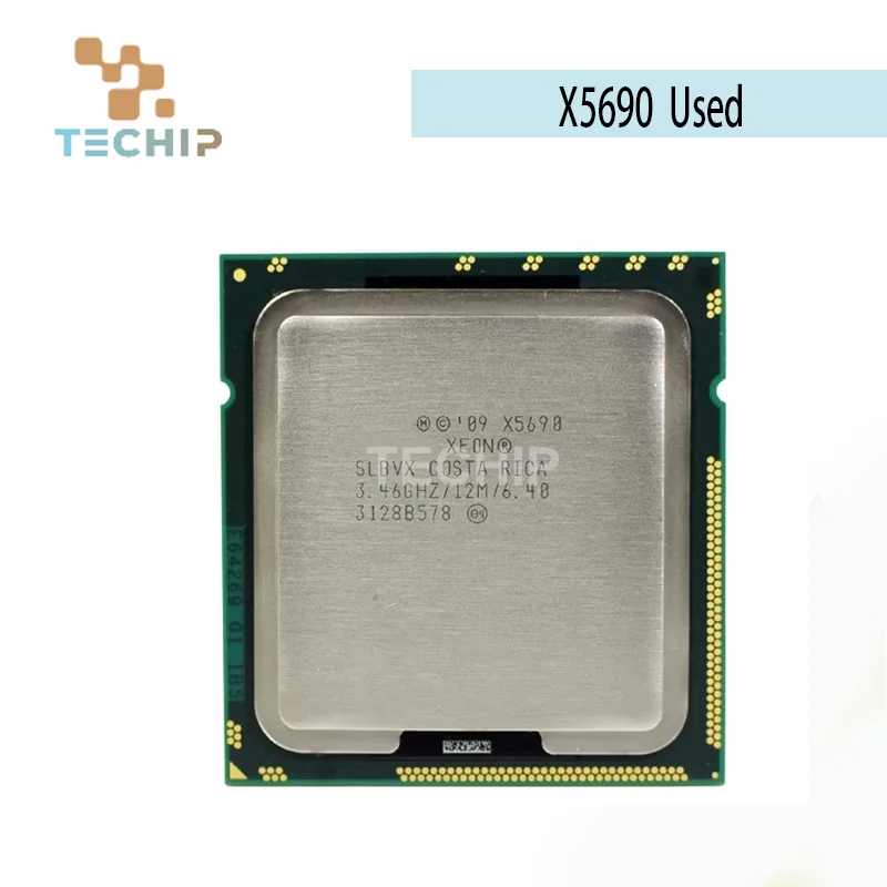 Xeon X5690 3.46GHz 6 Core LGA 1366 SLBVX cpu processor