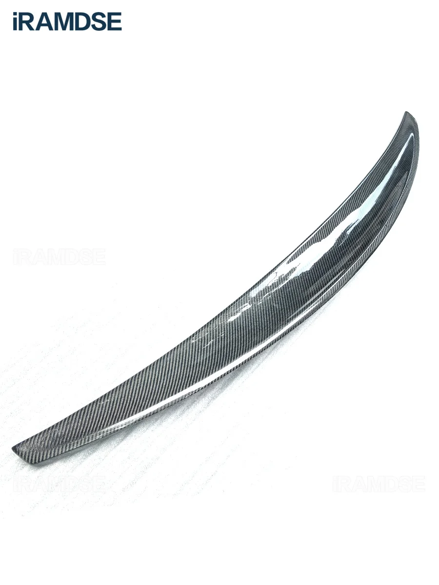 

Carbon Fiber Spoiler for Maserati GranTurismo GT GTS Tail Fin 2007-2015 Rear Trunk Wing Accessories