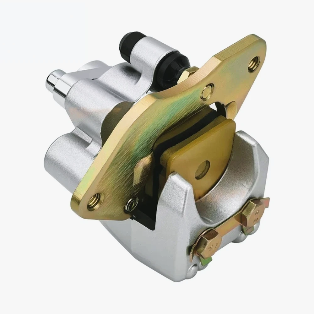 

Pinza de freno trasero con almohadillas para Yamaha ATV Raptor 125 250 350 YFM125 YFM250 YFM350 5YT-2580W-10-00 sin freno de est