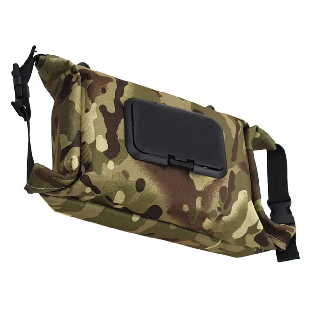 

Outdoor Camping Tissue Box Portable Wipes Dispenser Sealed Storage Bag One Handed Access Multifunctional Travel Gear Organizer
