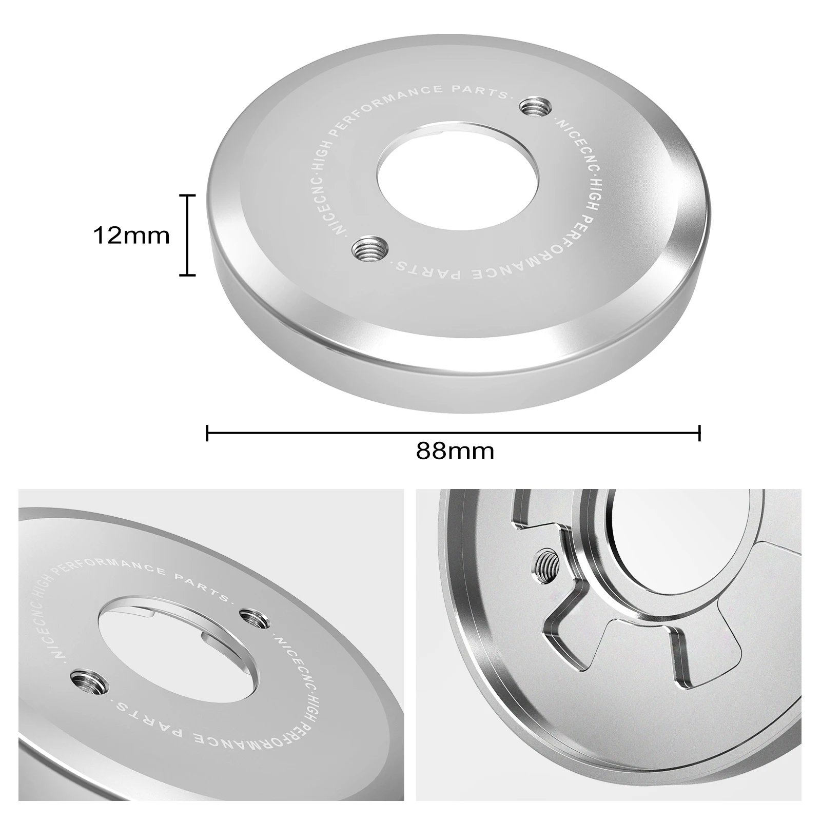 NICECNC 11 oz Motorcycle Flywheel Weight For Yamaha YZ250 2003-2024 YZ250X 2016-2023 2022 2021 2020 Traction Disc Clutch Weight