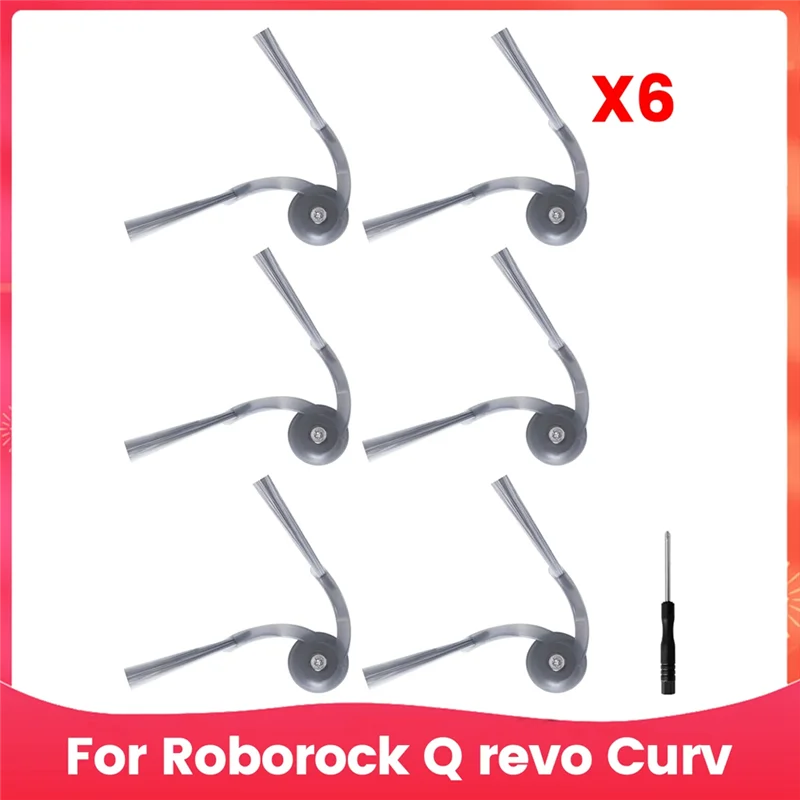 A17F-Side Brushes For Roborock Q Revo Curv Replacement Parts Accessories