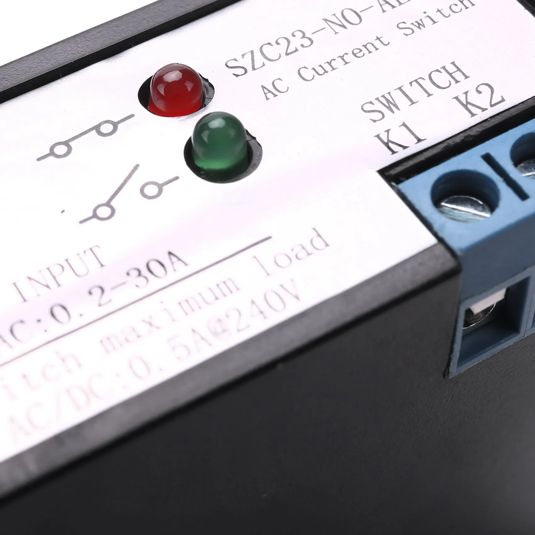 -ستمبر 3X مفتاح الحث المتبادل الحالي SZC23-NO-AL-CH مفتاح كشف التيار المفتوح عادة لتيار التيار المتردد