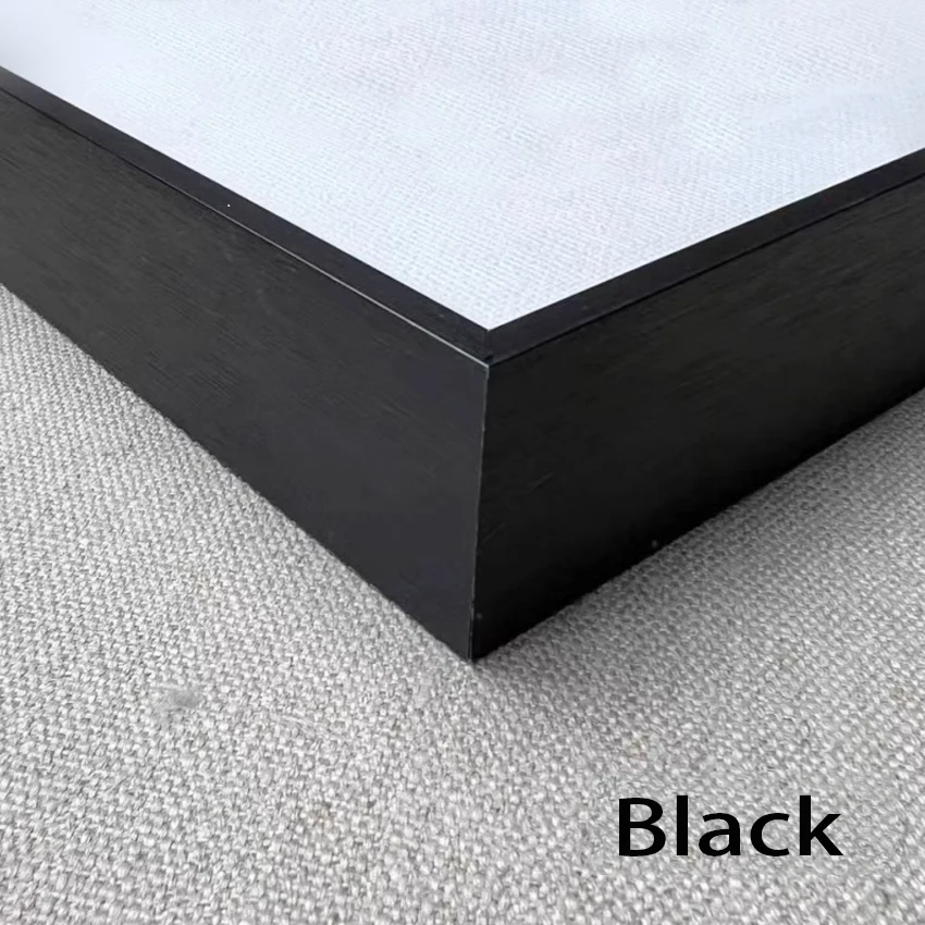 DIY Aluminum Metal Frame Picture Modern Painting Frame For Oil Paintings Frame And Wooden Diy Framed 2PCS