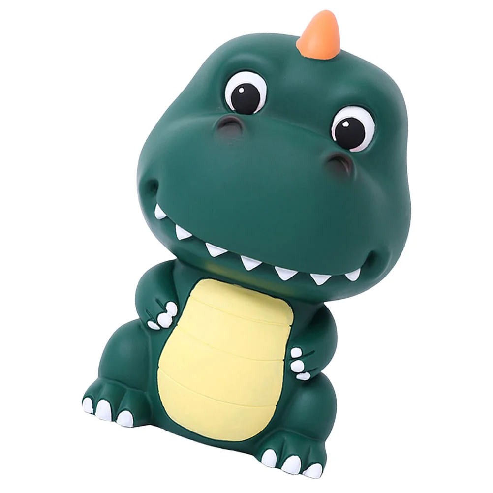 Dinosaur Vinyl Piggy Bank for Kids Money Lovely Pot Dinosaur-shaped Safe Banks Gift Child