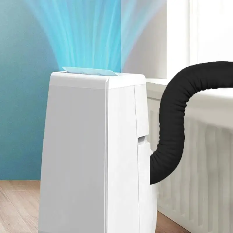 Portable AC Hose Insulation Sleeve Portable Air Conditioner Hose Cover Wrap Adjustable Triple-Layer Insulated Tube Wrap Exhaust