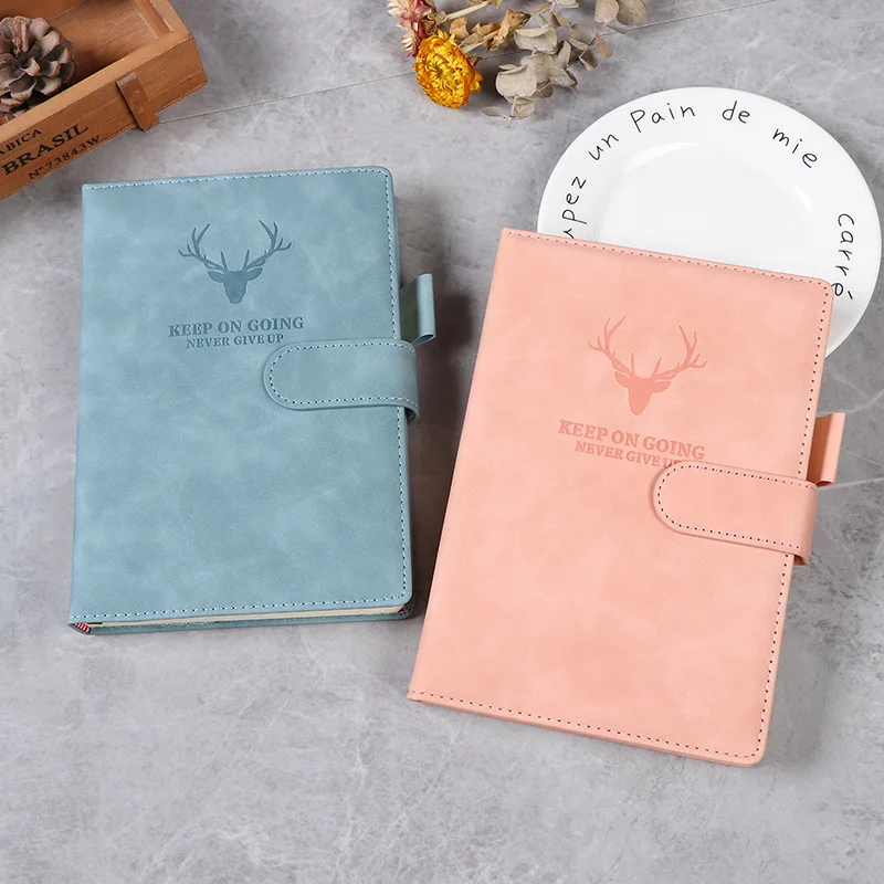 KWYKWY Pretty 360 Pages Super-thick Notebook A5 Sheets Leather Notepad Business Diary Note Book to Write with Free Shipping