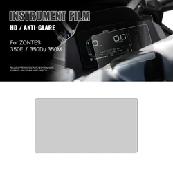 Motorfiets TFT Display Bescherming Film Voor ZONTES 350E 350D 350M M350 D350 E350 Screen Protector Instrument Film