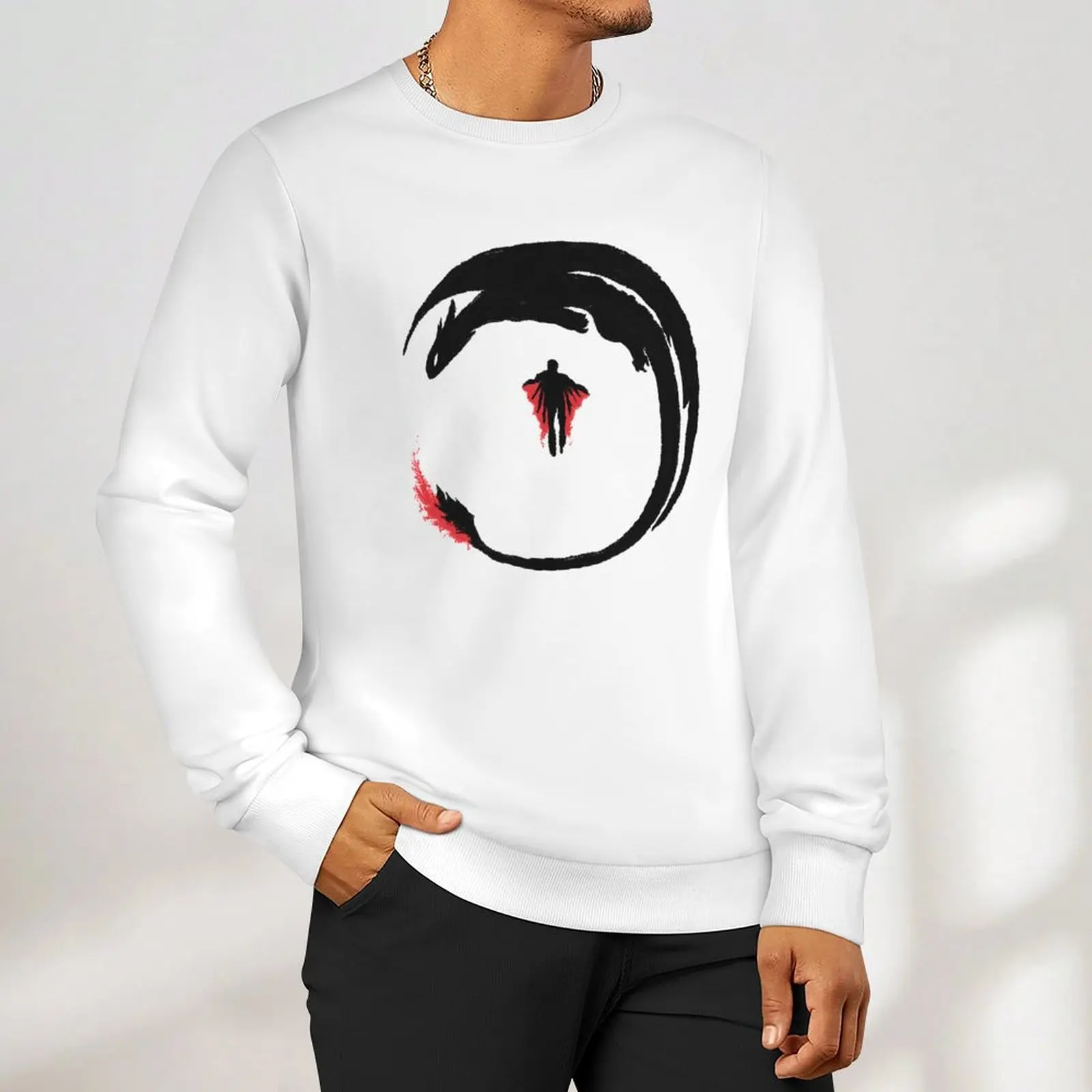 Dragon Rider Sweatshirt autumn jacket men sweatshirt