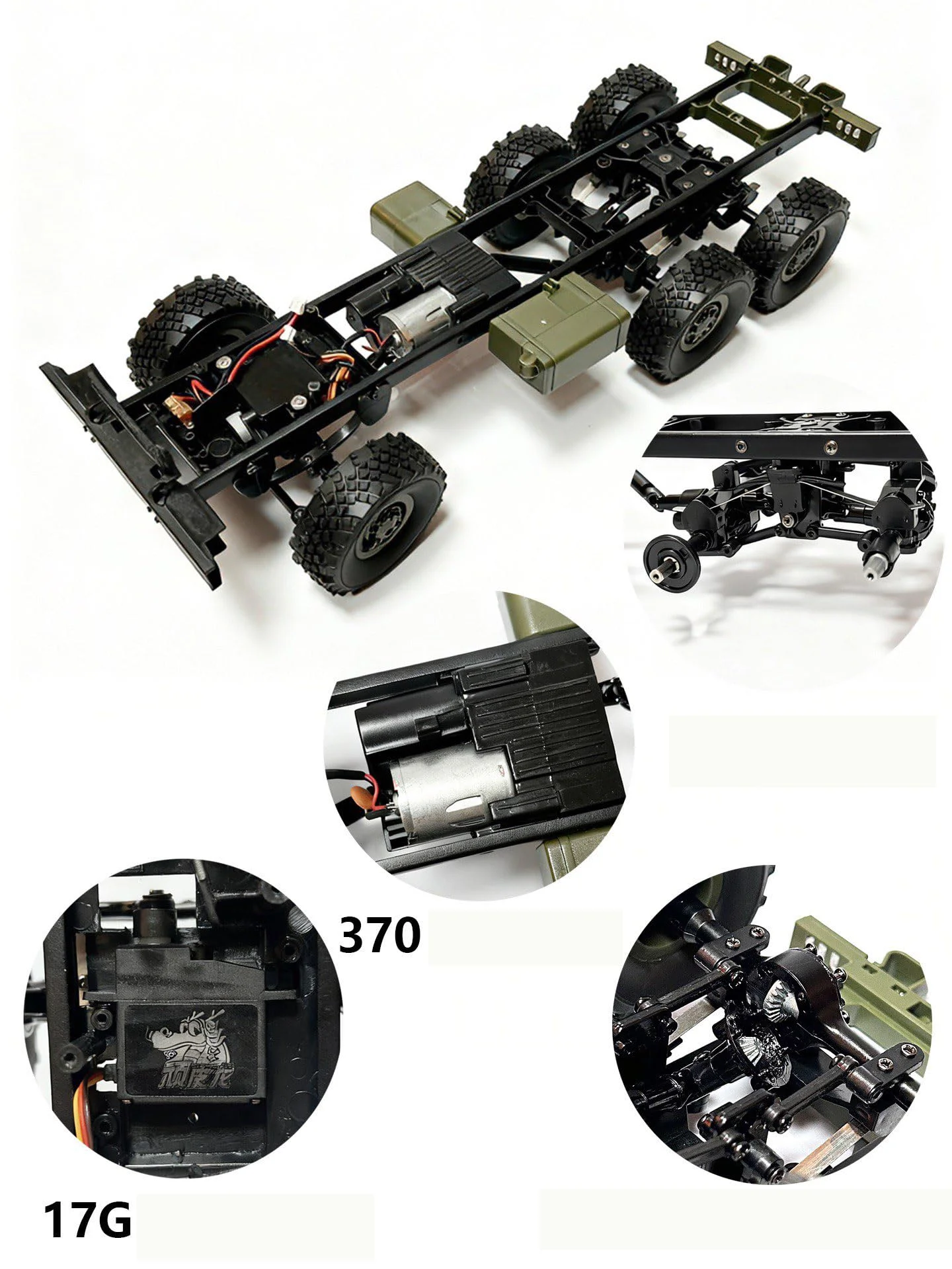 Retro Militärfahrzeugmodell Fernbedienung Raketenpistole Modell RC Fahrzeug