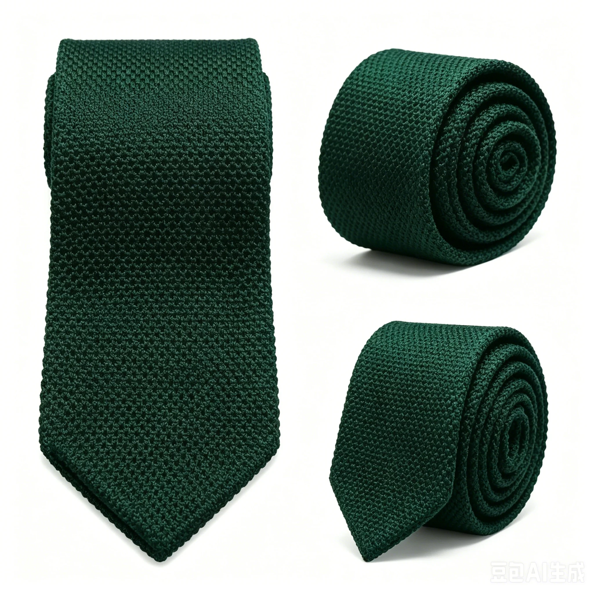 Herren Einfarbige Strickkrawatte Neuer Stil Mode 8cm Strickkrawatte Reine Baumwolle Herrenkrawatte Business Hochzeit Krawatte Accessoires Geschenk – Detail 6