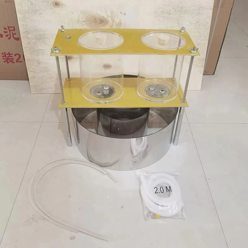 Soil Double Ring Osmometer for Agricultural Soil Infiltration Rate Testing and Farmland Water Seepage Research Equipment