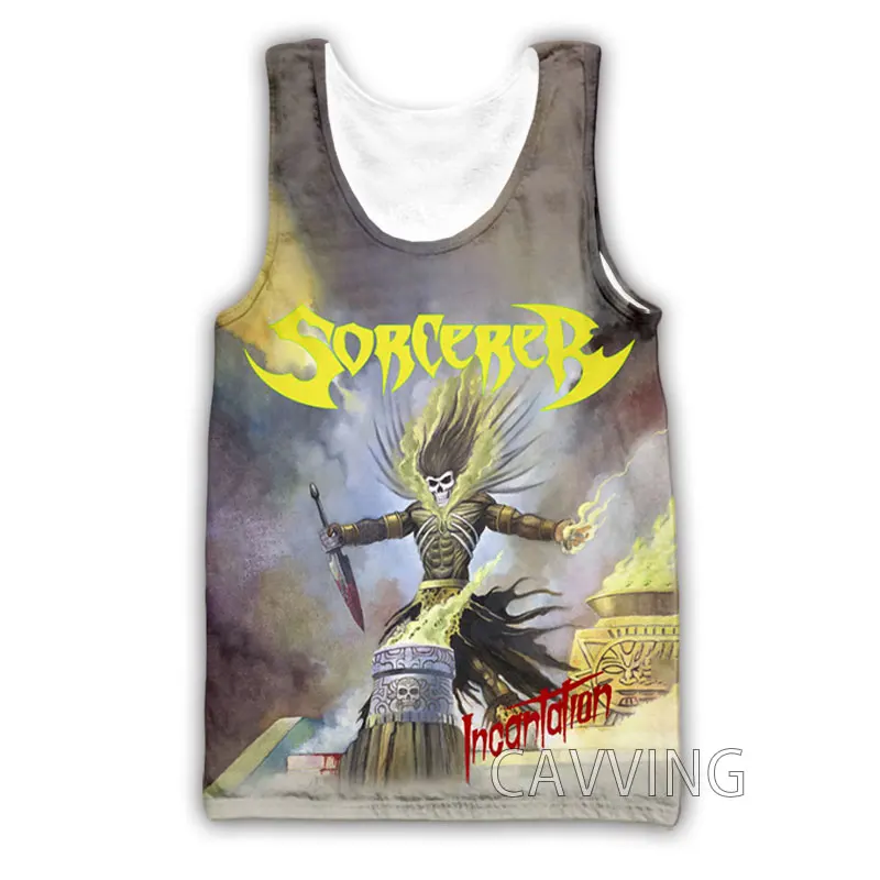 CAVVING 3D Printed  Sorcerer Rock  Tank Tops Harajuku Vest  Summer Undershirt Shirts Streetwear for Men/women