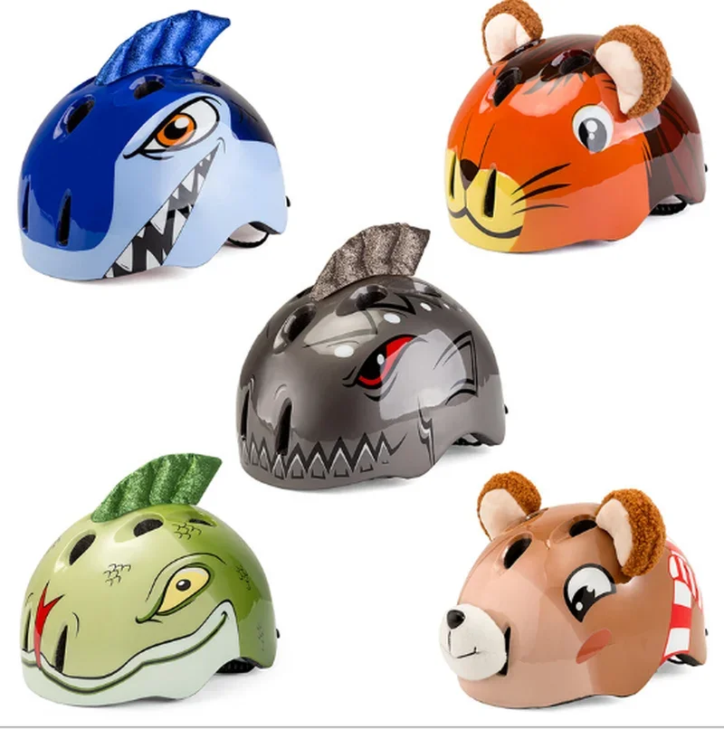 

Children's Cartoon Animal Helmet Bicycle Balance Bike Riding Mountain Bike High Hardness Safety Protective Gear