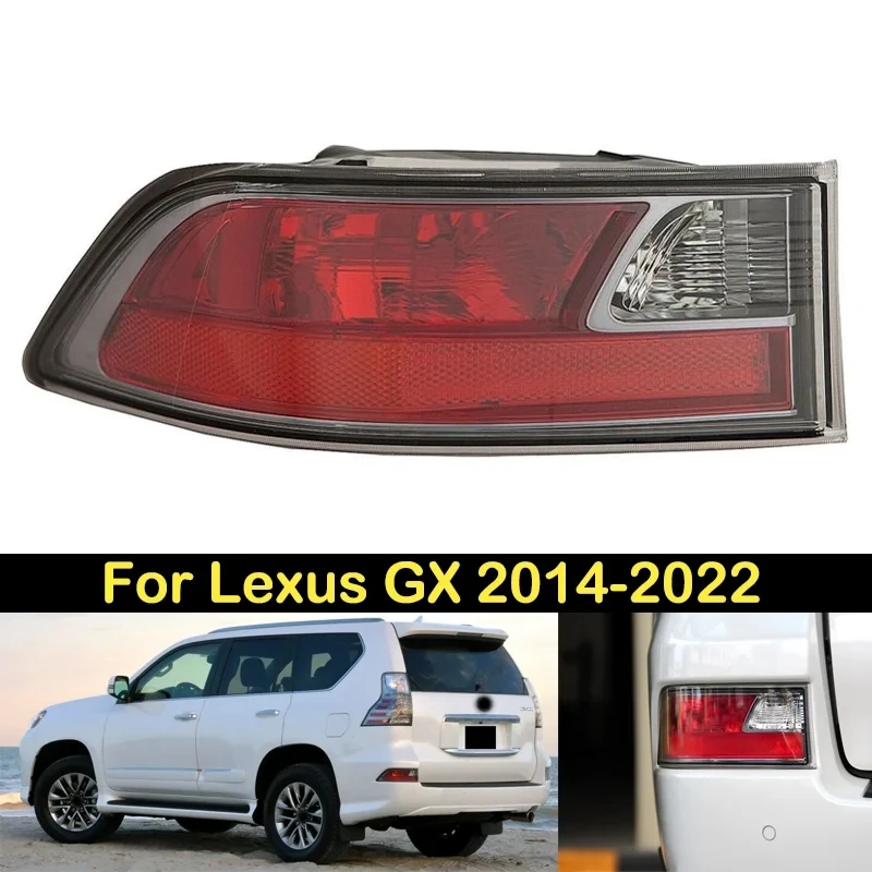 

Rear Foglight For Lexus GX GX460 GX400 2014 15 16 17 18-2022 rear bumper foglight foglamp fog light fog lamp Brake lights