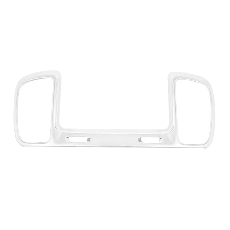 

Silver Car Central Control Air Vent Outlet Frame Accessories Parts Component For Mercedes Benz GLS GLE W166 X166 2016-2019