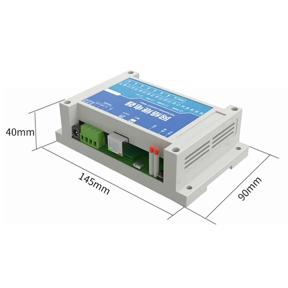 Picture 4: Network Relay 8 Channel Real-Time Control Module Smart Switch Controller RS485 for Remote Switching Power Management DC10-30V