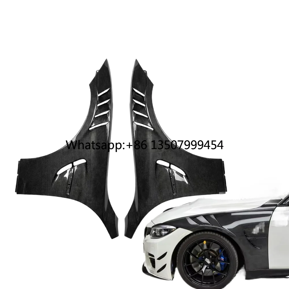 

Carbon Fiber Front Fenders with Vent for F80 M3 / F82 M4 | M4 Style Wing | OEM-Style Fit
