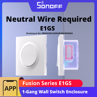 SONOFF E1GS Wall Switch Enclosure PC Material Ultra-Slim Design Installation Enclosure For Fusion Series MINIR4/MINIR4M/ZBMINIR2