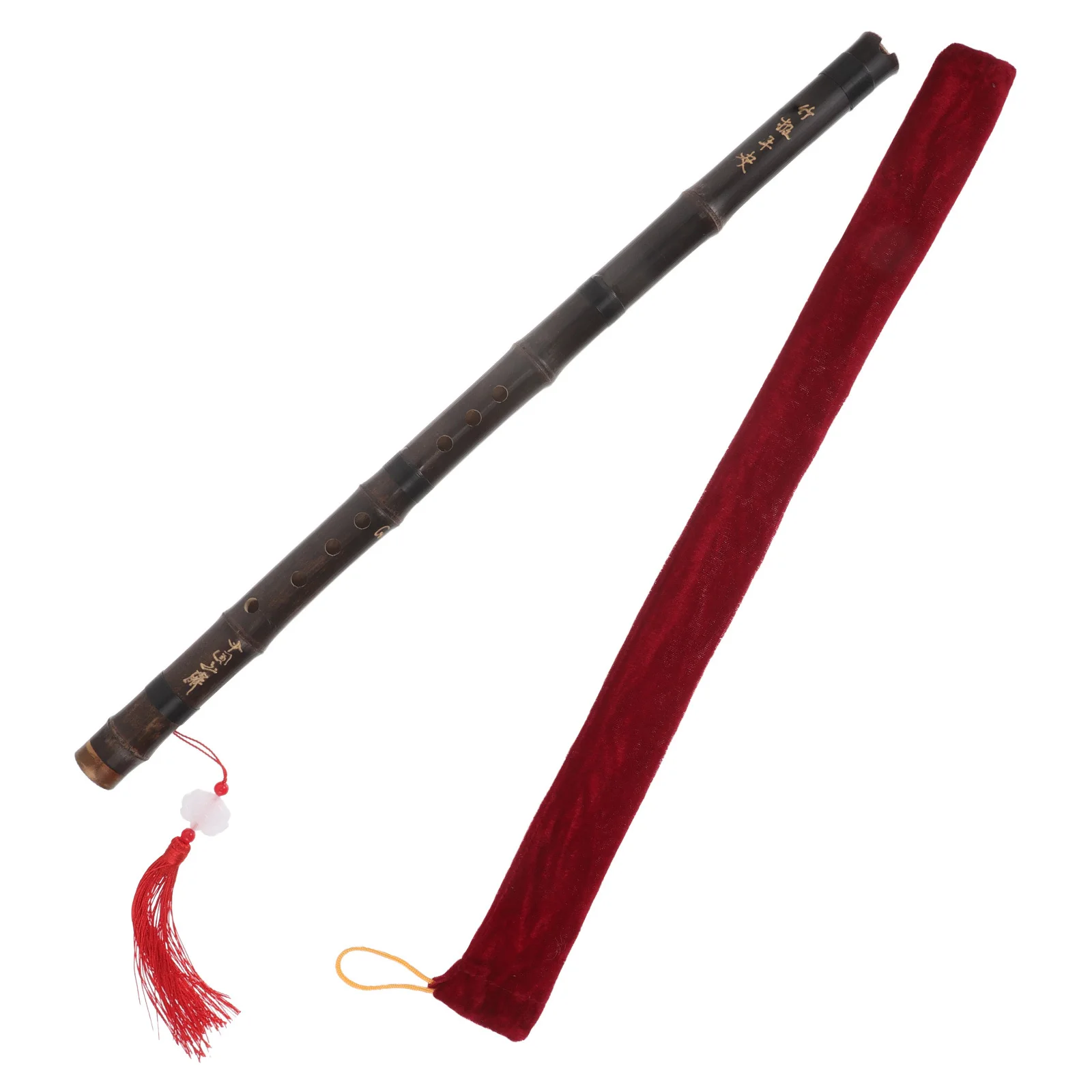 

Vertical Bamboo Flute Traditional Handmade 8-Hole Wooden Recorder for Beginners Kids Adults Music Education