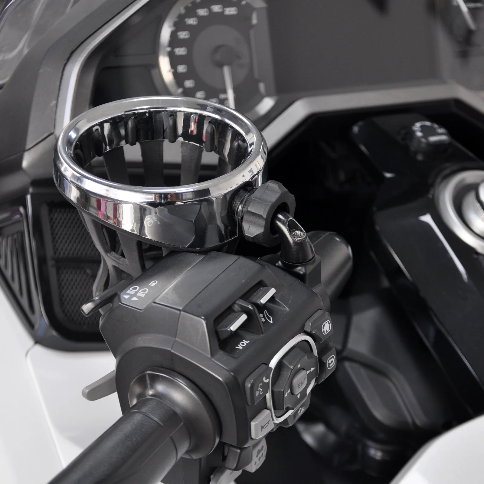 Кронштейн руля PANICAL Goldwing для Honda Goldwing GL1800 DCT 2018-2024, левый кронштейн для чашки с водой, аксессуары