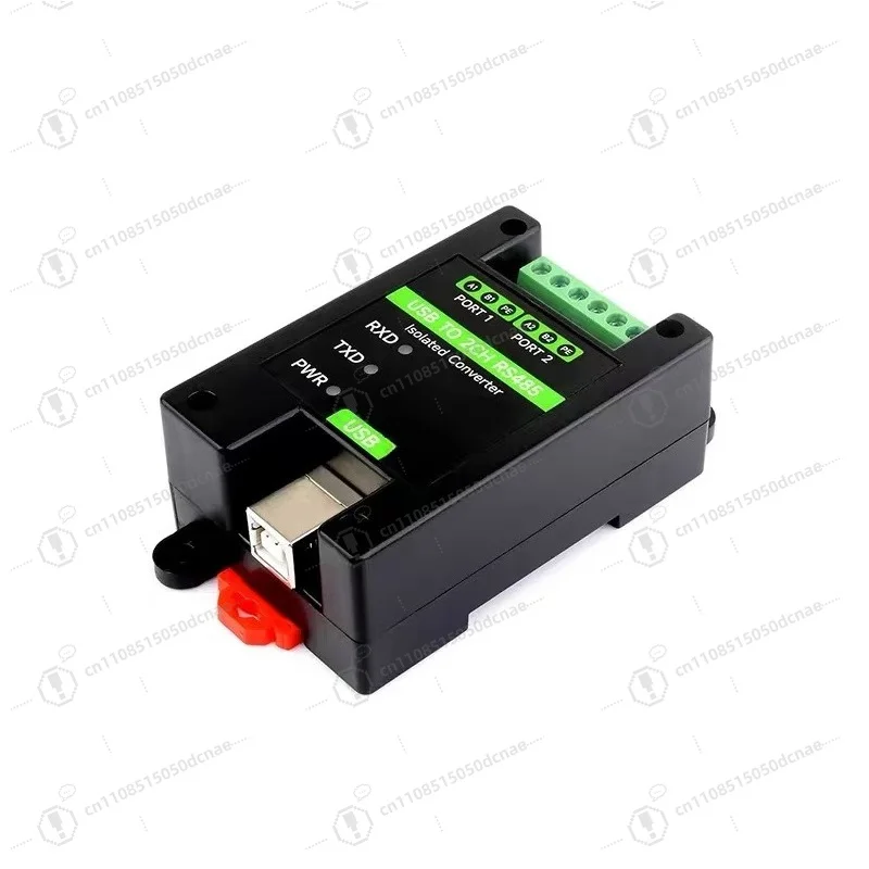 Industrial Isolated 2 Channel USB To RS485 Converter FT2232HL Serial Adapter For Automation Remote Data Collection