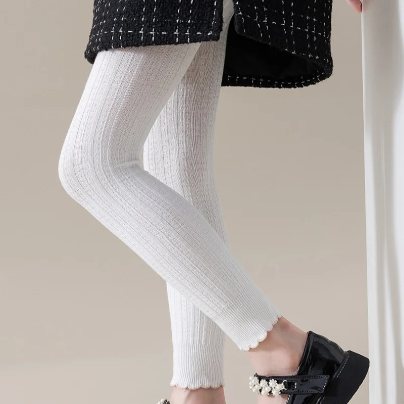 

От 0 до 12 лет, весенне-осенние детские леггинсы, колготки для маленьких девочек, детские однотонные хлопковые штаны до щиколотки, детские колготки