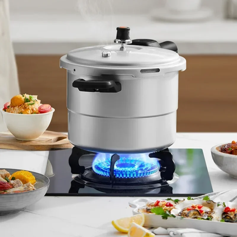 SUPOR 80kPa High Pressure Cooker Aluminum Alloy Pressure Pot General Use ForGas and Induction Cooker Explosion Proof Safety