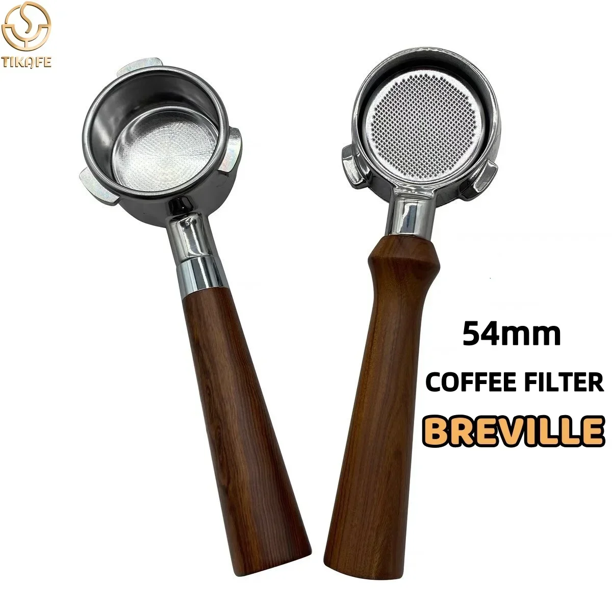 54mm Bottomless Naked Portafilter Filter Basket For Breville Barista Express, BES870XL, BES870BSXL, BES878BSS, BES880BSS