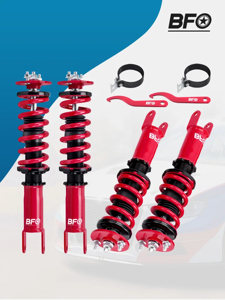 Coilovers Suspension Struts for Honda S2000 00-09(AP) Height Adjustable Coilove Struts Shock Absorbers