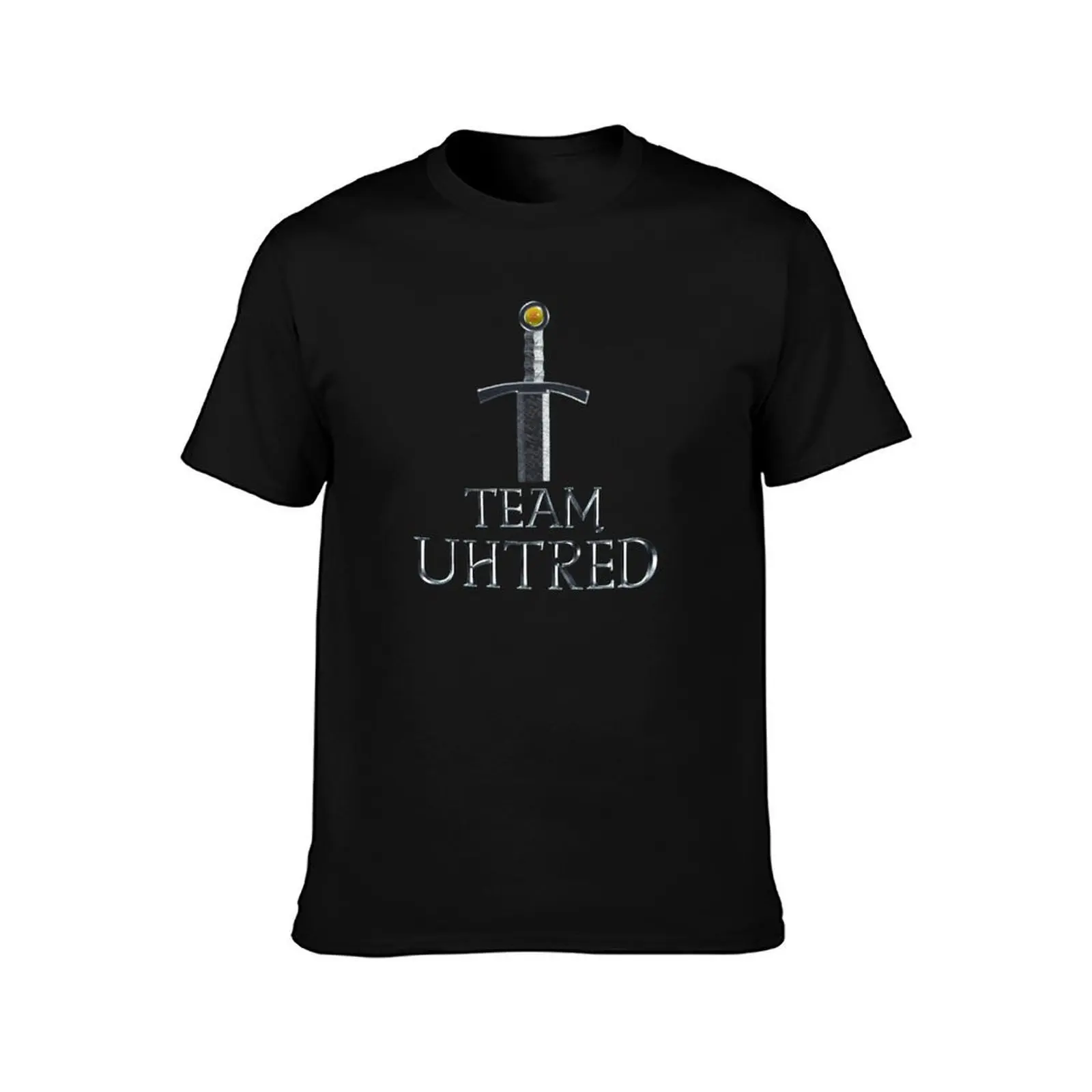 Fan Art - Team Uhtred T-Shirt Basic Crew Neck Short Sleeve Top T-Shirt