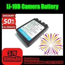 3.7V 800mAh Li-10B Camera Battery,for Olympus U800 U500 U400  C-70 C770 C760