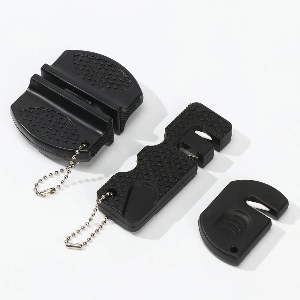 Sharpener Knives Accessories Durable Knife Sharpener Scissor Sharpen Pocket Ceramic Sharpen Carbide Knife Whetstone