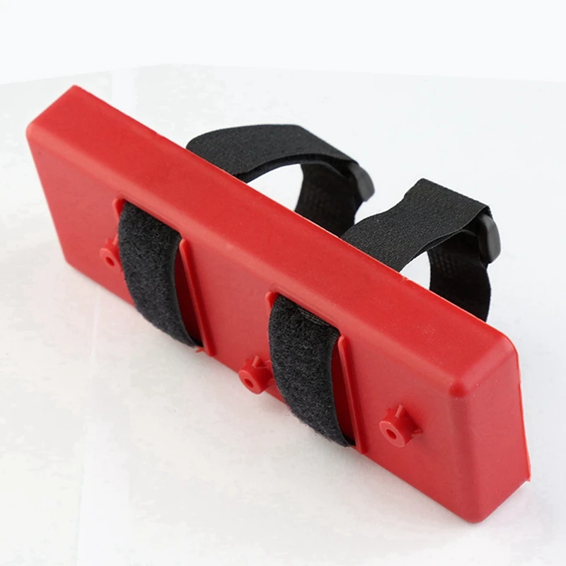 3X RC Battery Tray Case Battery Box Bracket For Axial SCX10 Traxxas TRX4 RC4WD D90 1/8 1/10 RC Car Spare Parts,Red