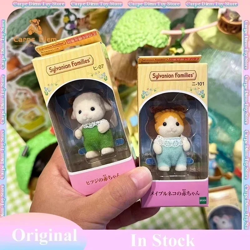 Sylvanian Families Anime Figure Kindergarten Baby Series Decoration Model Pendant Kids Toys Room Ornament Birthday Gift For Girl