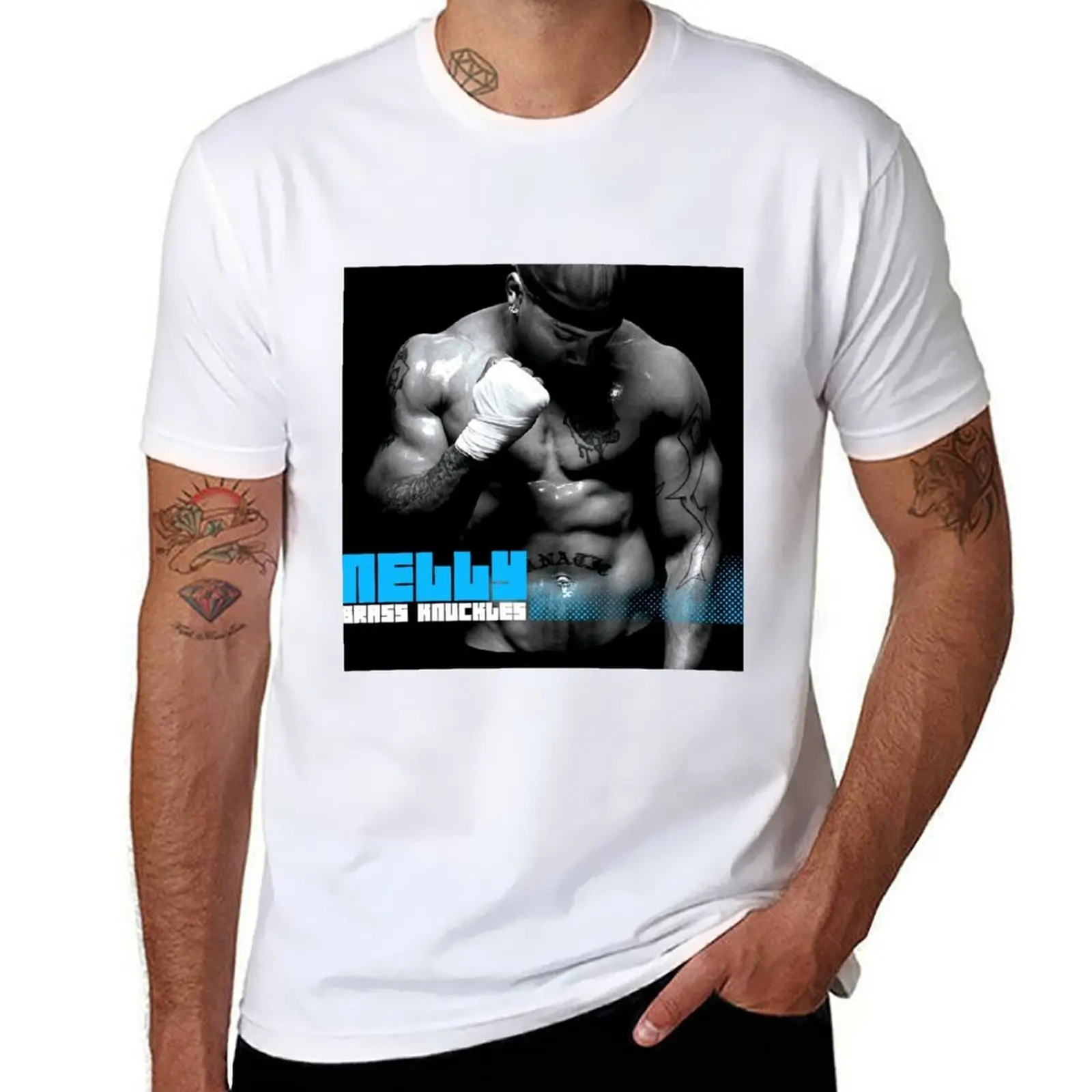 

Nelly brass knuckles T-Shirt t shirts with prints anime t shirts oversize T-Shirt